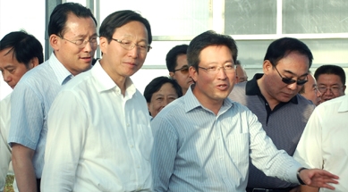 農(nóng)業(yè)農(nóng)村部黨組書記、部長韓長賦視察我公司